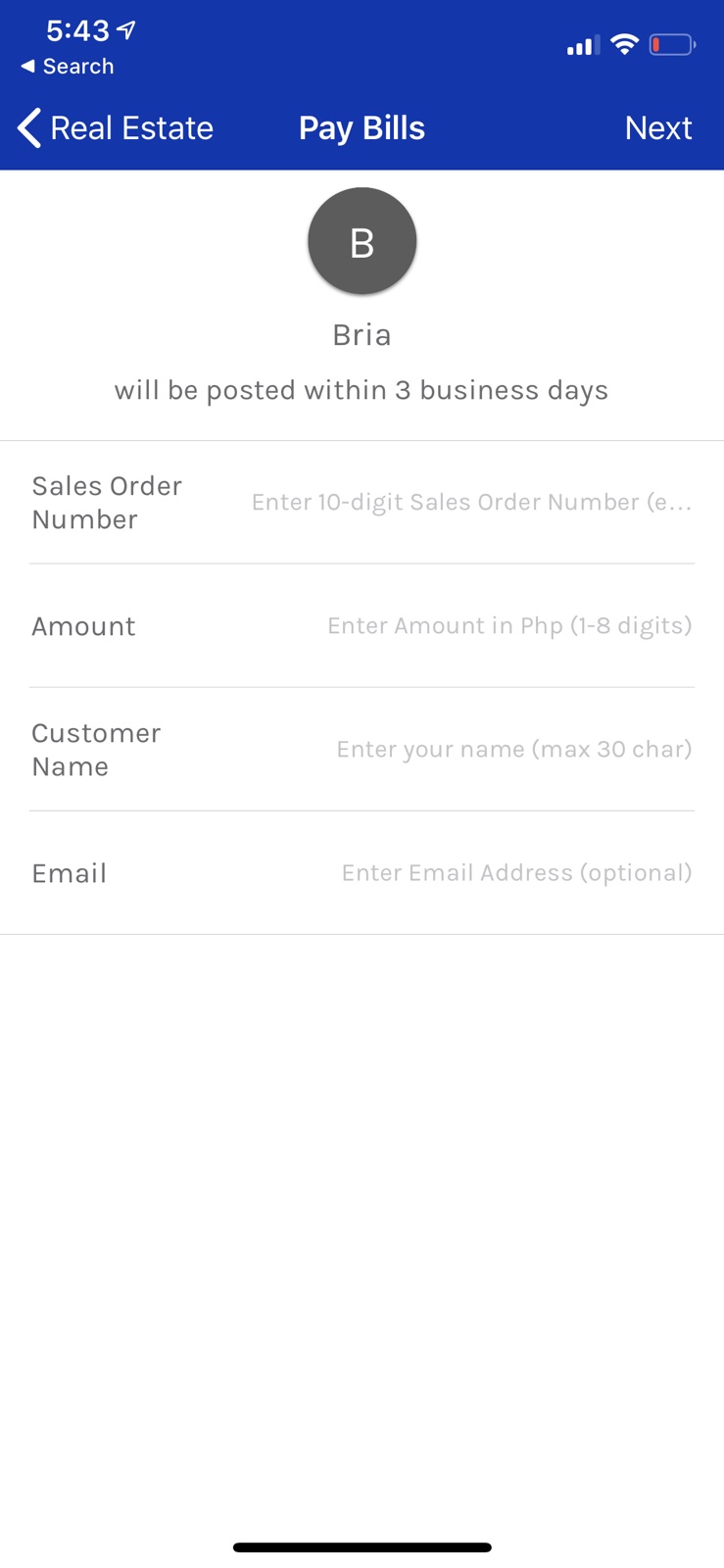 online payment